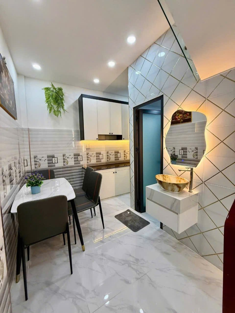 Nhà mới 2 tầng 27m2, Full nội thất – Quang Trung QV - Ảnh 1